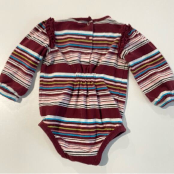 Juicy Couture Onesie Sz 6 months Long sleeve Striped Onesie - Picture 3 of 6